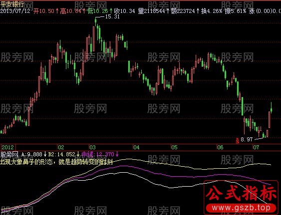 飞狐大象鼻子指标公式