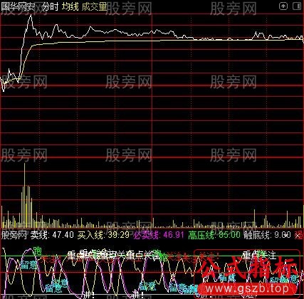 通达信慢速关注分时指标公式