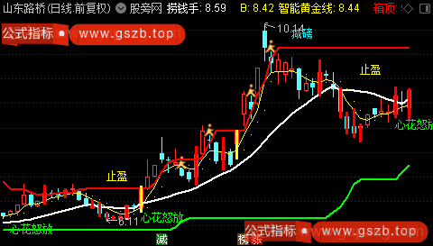 通达信心花怒放主图指标公式