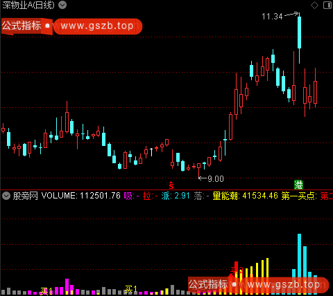 通达信庄家量能指标公式 通达信庄家量能指标公式