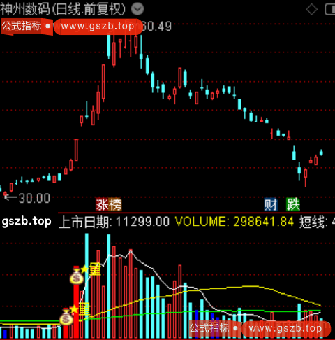 通达信王者倍量柱指标公式